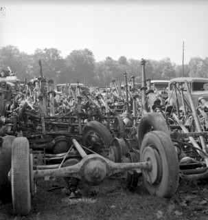 Car dump in Zurich Hongg 1940