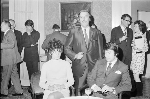 Press Conference in Zurich with Uschi Glas and Roy Black 1970