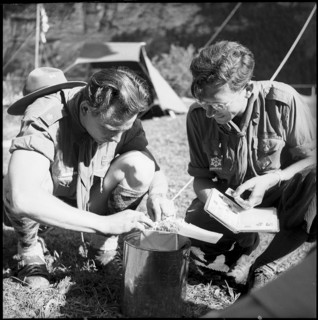 the 5th World Rover Moot in Kandersteg 1953