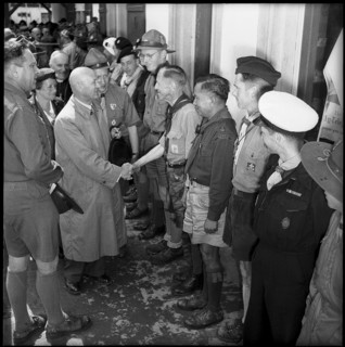 the 5th World Rover Moot in Kandersteg 1953