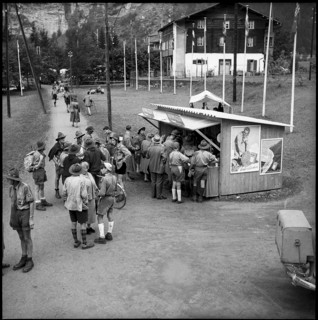 the 5th World Rover Moot in Kandersteg 1953