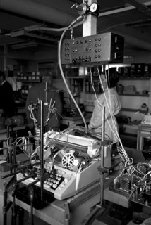 Typewriter factory Paillard SA, Yverdone 1967