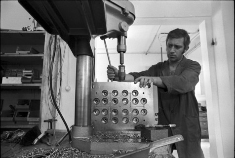 Klick-Klack"" production in Uetikon 1971
