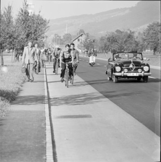 Road in Ebikon, 1958