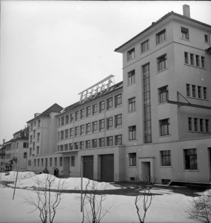 Watch factory Tissot Frere in Le Locle 1952
