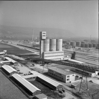 Cement factory in Cornaux 1966