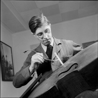 School for violin making, Brienz 1952