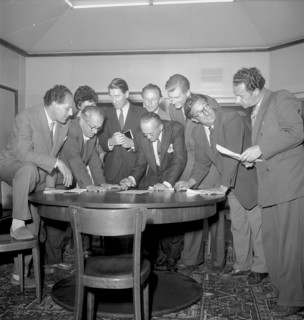 Radio studio Zurich, Radio play recording 1951
