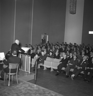 Radio studio Berne 25th anniversary, opening of the new studio 1950