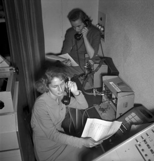 Solidarity chain christmas relief operation supported by Radio Lausanne 1951