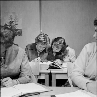 School for interpreter in Zurich 1954