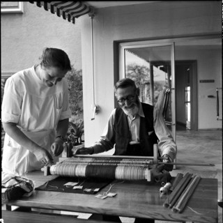 Occupational therapy at school for social work, Zurich 1954