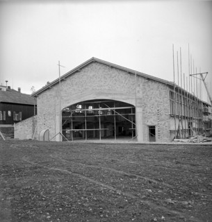 structurally completed school for roofers in Zzwil 1949