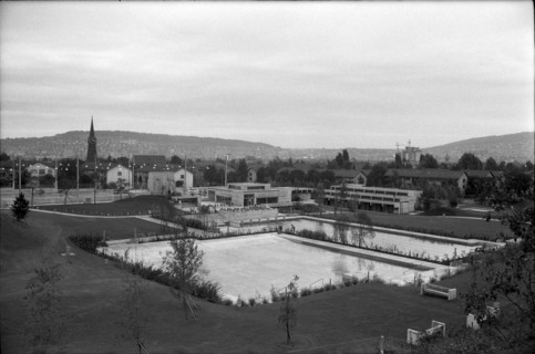 Swimming pool and sports facilities Heuried Zurich 1965