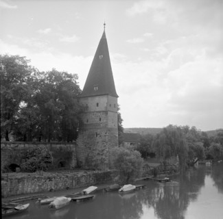 Solothurn, der krumme Turm, Krummer Turm, 1955
