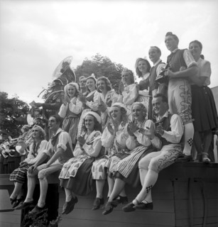 Montreux narcissus festival pageant, 1946