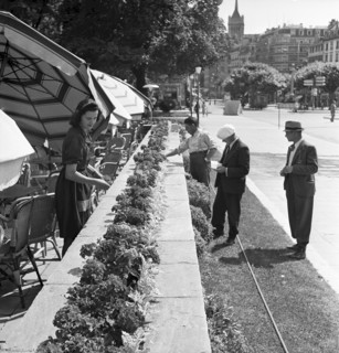 Jury members, Floral decoration contest in Geneva 1942