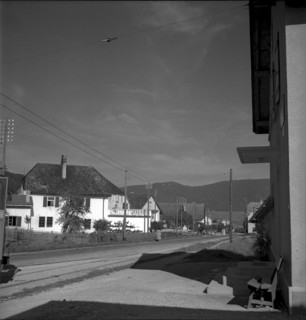 Petit Chezard, village in the Val-De-Ruz, NE 1949