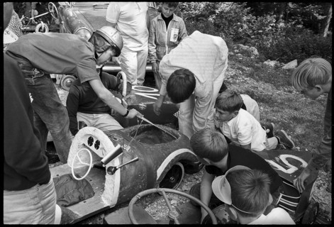 Soap-Box Derby in Chaumont, 1966
