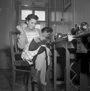 chool for farmer, Schiers 1954