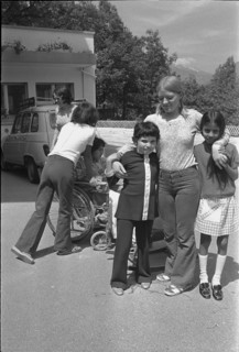 Terre des hommes"" takes care of children from Asia, Massongex VS, 1973
