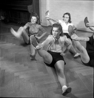 Film and dance studio Doradin in Zurich 1943