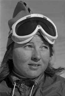 Marie-Theres Nadig in Sestriere 1971