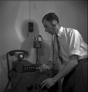Facsimile transmission, data transfer, radio-photogram, Prangins 1943