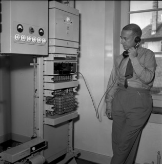 Wireless telephony, Welti-Furrer Taxi Zurich 1950
