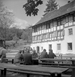Restaurant Kittenmuhle Erlenbach ZH 1956
