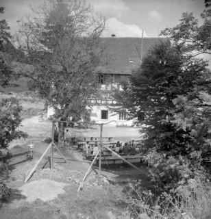 Restaurant Kittenmuhle Erlenbach ZH 1956