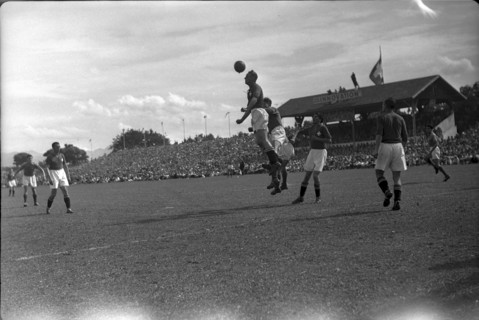 International match Switzerland - France, Lausanne, 1947