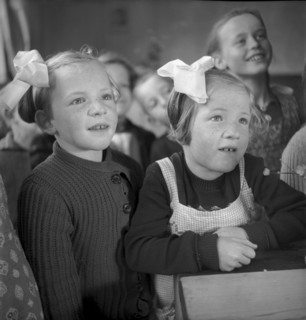 First-year pupil in Amlikon b. Wohlen 1945