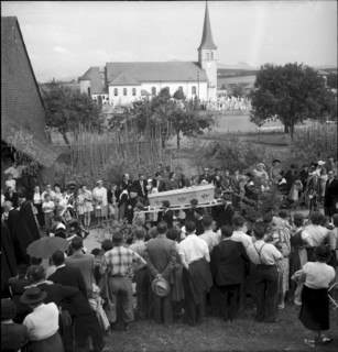 Canonization of Marguerite Bays in Siviriez FR 1953
