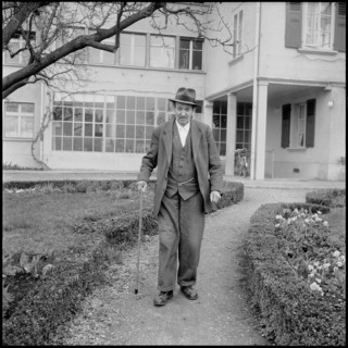 Gottlieb Streun, the last postillion in Thun 1960