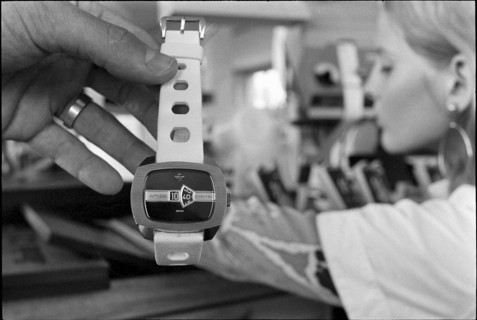 Watch factory Amida SA in Geneva 1971