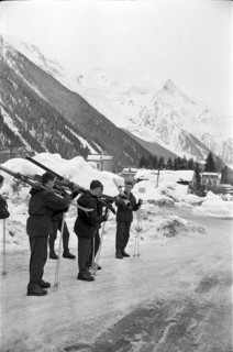 Skier in Chamonix, 1966
