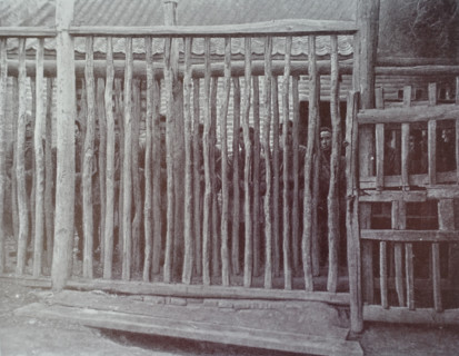 Chinese prison in Maimaikai Art album Manchuria Russo-Japanese War 1906