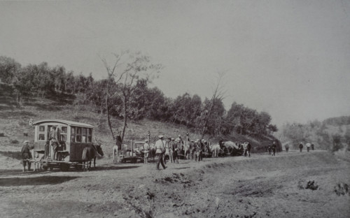 Decauville Horse Railway Art album Manchuria Russo-Japanese War 1906