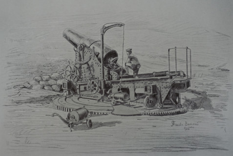 Types of Japanese siege weapons Vitaly Tikhov (1876-1939)