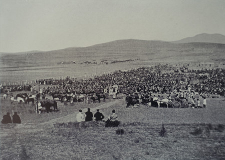 Russian troops departing Port Arthur December 23, 1904 Photograph by Lieutenant Kondrashov