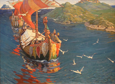 Guests from overseas 1901 Roerich Nicholas Konstantinovich (1874-1947)