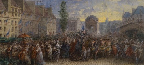 Proclamation of the Republic, September 21, 1792 Joseph Navlet (1821-1889)