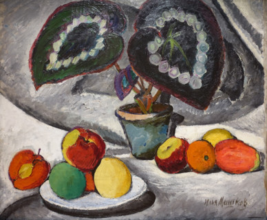 Still Life with Begonia 1911 Mashkov Ilya Ivanovich (1881-1944)