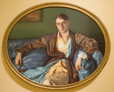 Portrait by Mefody Georgievich Lukyanov (1892-1932) 1918 Konstantin Andreevich Somov (1869-1939)
