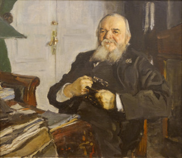 Portrait of the lawyer Alexander Turchaninov (1836-1907) 1907 Valentin Aleksandrovich Serov (1865-1911)