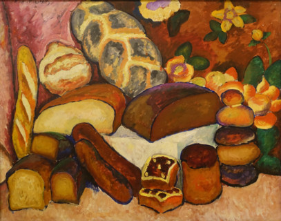 Breads Still life 1912 Mashkov Ilya Ivanovich (1881-1944)