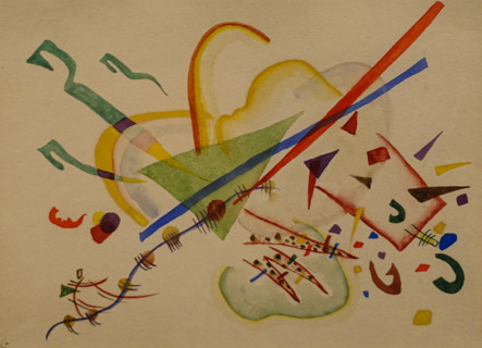 Color composition 1920 Kandinsky Wassily (1866-1944) Watercolor on paper