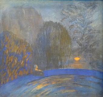 Moonlight 1906 Pyotr Utkin (1877-1934)