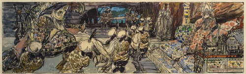 1001 Nights 1890-1900 Mikhail Vrubel (1856-1910)